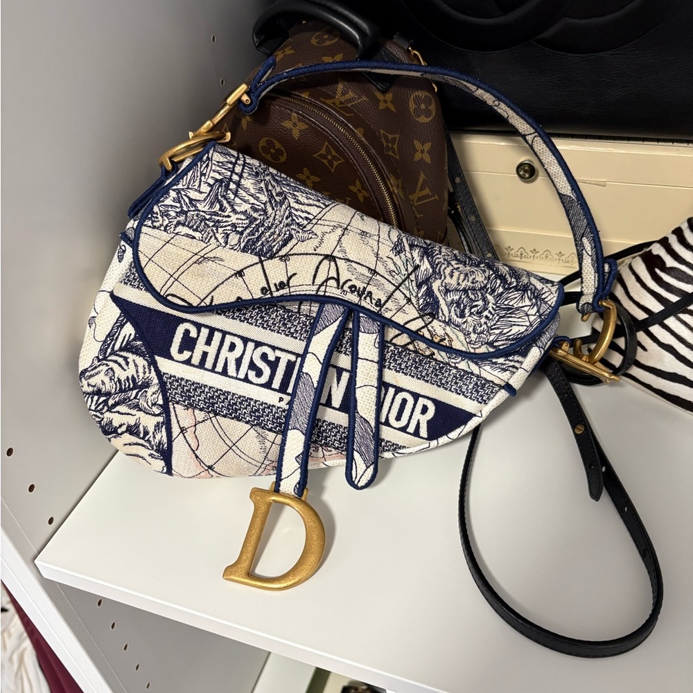 Dior all around the world Saddle Bag